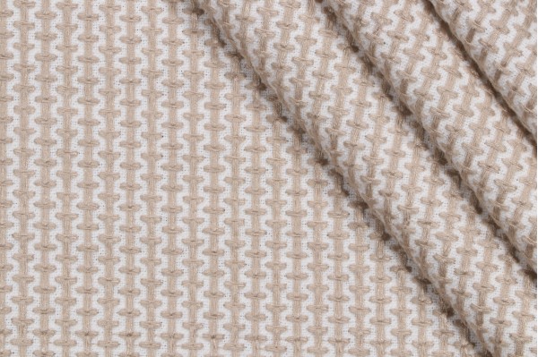 P Kaufmann Elmwood Embroidered Decorator Fabric in Tussah 