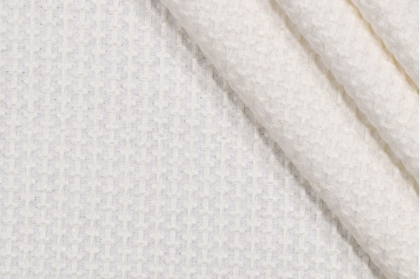 P Kaufmann Elmwood Embroidered Decorator Fabric in Pearl 