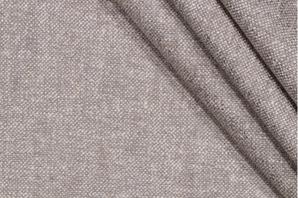 Sample of P Kaufmann Vani Woven Upholstery Fabric in Dove 