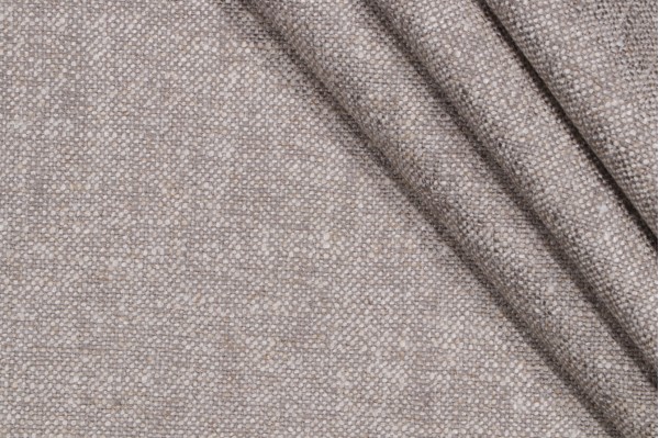 Sample of P Kaufmann Vani Woven Upholstery Fabric in Dove 