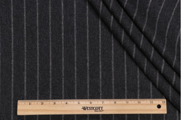 P Kaufmann Middleton Woven Decorator Fabric in Charcoal 