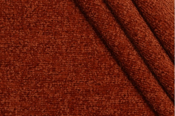 P Kaufmann Colton Performance Woven Chenille Upholstery Fabric in Copper 