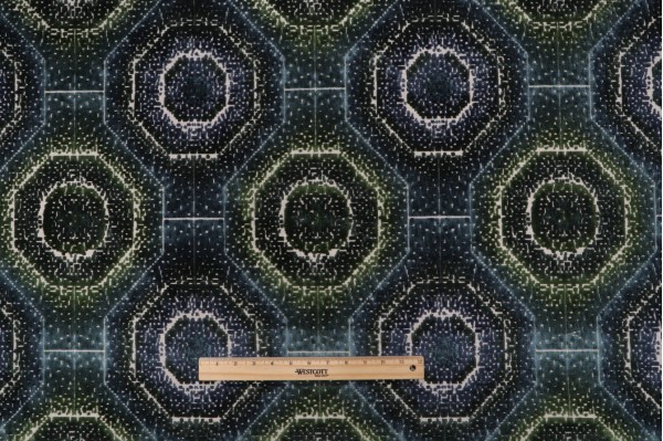 P Kaufmann Ibiza Velvet Upholstery Fabric in Storm 