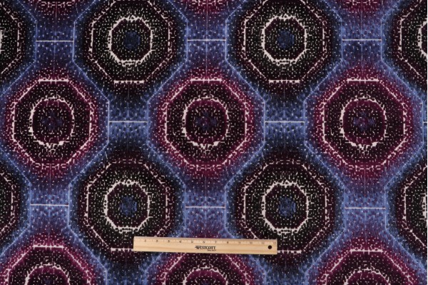 P Kaufmann Ibiza Velvet Upholstery Fabric in Hyacinth 