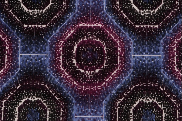 P Kaufmann Ibiza Velvet Upholstery Fabric in Hyacinth 