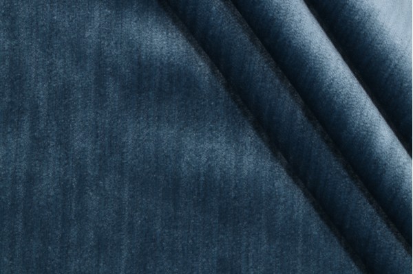 P Kaufmann Dynasty Performance Velvet Upholstery Fabric in Aegean 
