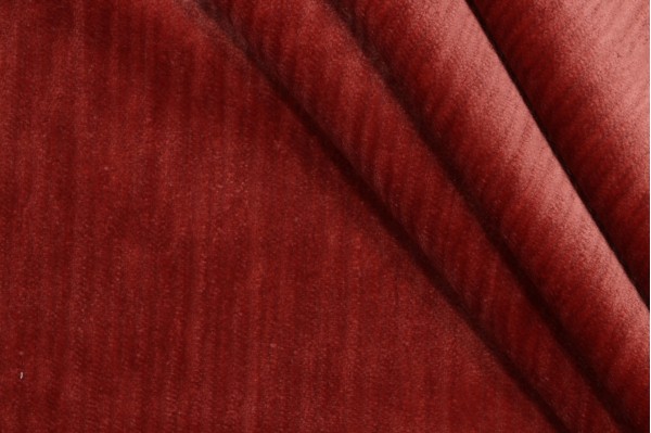 P Kaufmann Dynasty Performance Velvet Upholstery Fabric in Rouge 