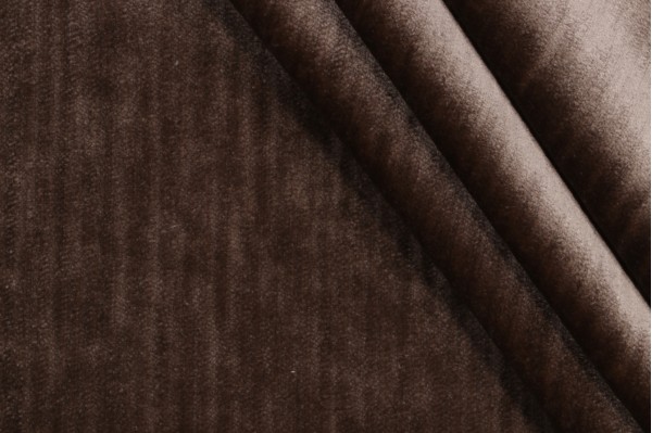 P Kaufmann Dynasty Performance Velvet Upholstery Fabric in Taupe 