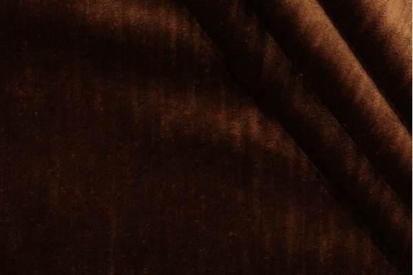 P Kaufmann Dynasty Performance Velvet Upholstery Fabric in Cognac 