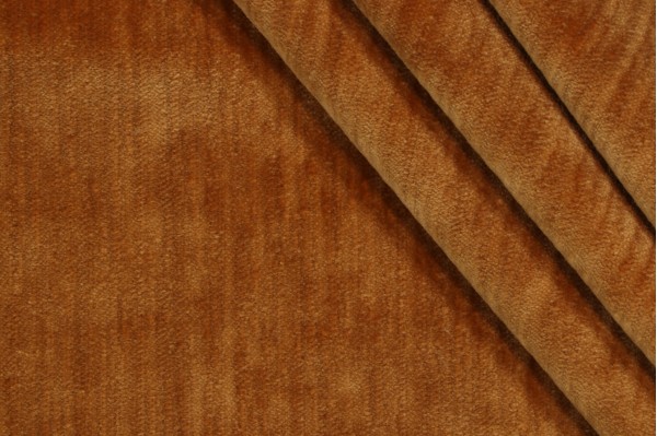 P Kaufmann Dynasty Performance Velvet Upholstery Fabric in Amber 