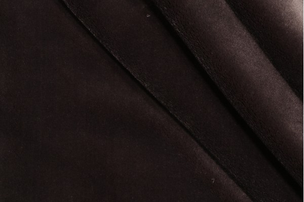 P Kaufmann Empress Velvet Upholstery Fabric in Zinc 
