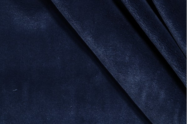 P Kaufmann Empress Velvet Upholstery Fabric in Sapphire 