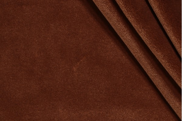 P Kaufmann Empress Velvet Upholstery Fabric in Caramel 
