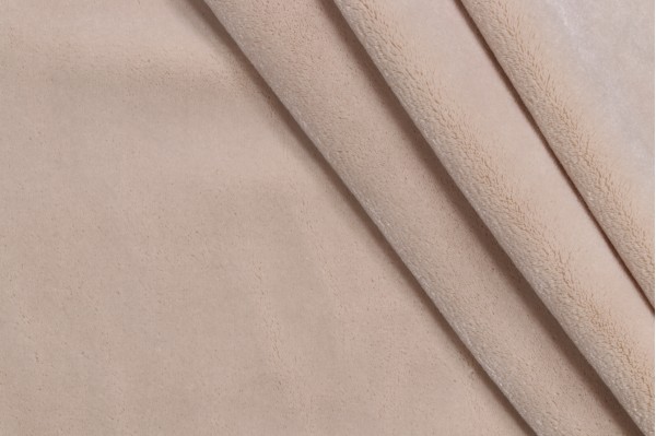P Kaufmann Empress Velvet Upholstery Fabric in Sesame 