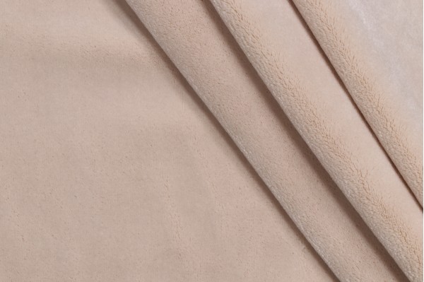 P Kaufmann Empress Velvet Upholstery Fabric in Sesame 