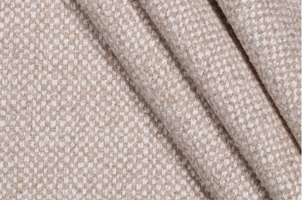 Sample of P Kaufmann Truman Performance Woven Upholstery Fabric in Champagne 