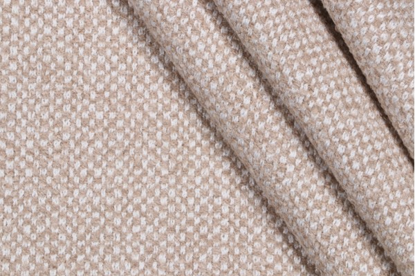 Sample of P Kaufmann Truman Performance Woven Upholstery Fabric in Champagne 