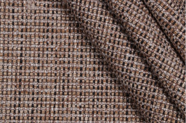 P Kaufmann Brennan Performance Woven Upholstery Fabric in Truffle 