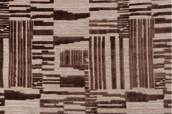 P Kaufmann Madrid Velvet Upholstery Fabric in Chestnut 