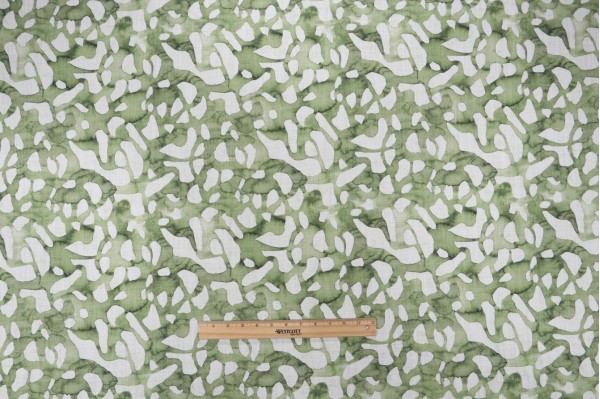 Hamilton Maribella Printed Cotton Drapery Fabric in Pine 