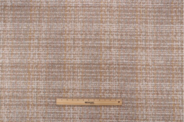 Lino Textiles Milan Woven Drapery Fabric in Coco 