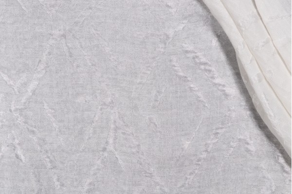 Click for Lino Textiles Mateo Sheer Drapery Fabric in White  Lino Textiles Mateo Sheer Drapery Fabric in White