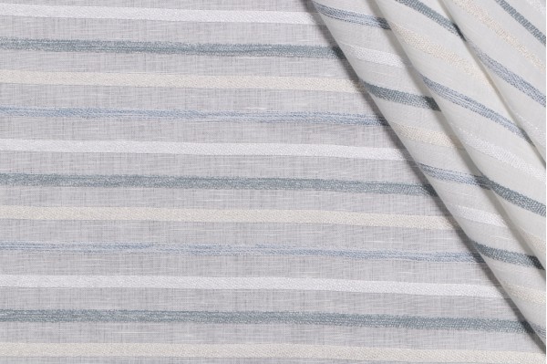 Click for Lino Textiles Simone Carmen Semi-Sheer Drapery Fabric in Indigo  Lino Textiles Simone Carmen Semi-Sheer Drapery Fabric in Indigo