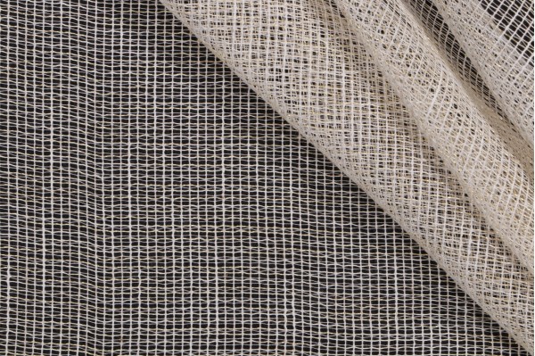 Click for Lino Textiles Eva Woven Sheer Drapery Fabric in Ecru  Lino Textiles Eva Woven Sheer Drapery Fabric in Ecru