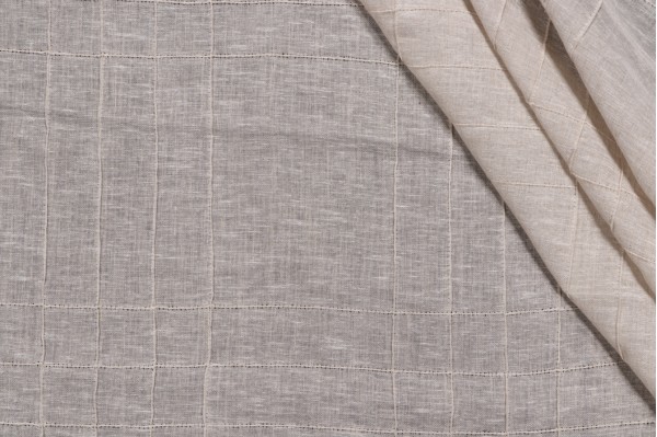 Click for Lino Textiles Oakley Woven Sheer Drapery Fabric in Oatmeal  Lino Textiles Oakley Woven Sheer Drapery Fabric in Oatmeal