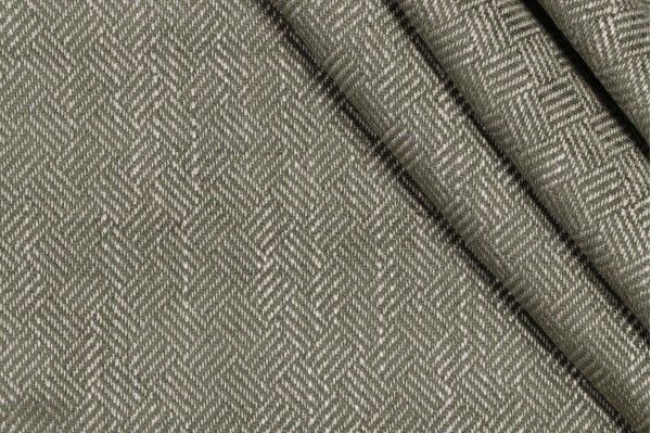 Anisha Woven Chenille Upholstery Fabric in Sage