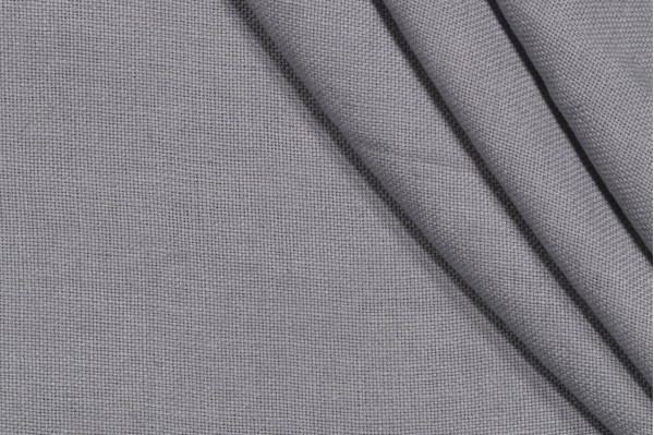 Libby Woven Linen Decorator Fabric in Fog