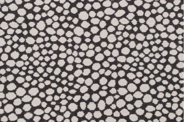 Click for 9.63 Yards Spots Woven Chenille Upholstery Fabric in Charcoal Spots Woven Chenille Upholstery Fabric in Charcoal