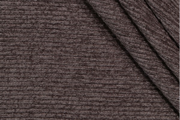Amar Woven Chenille Upholstery Fabric in Smoke 