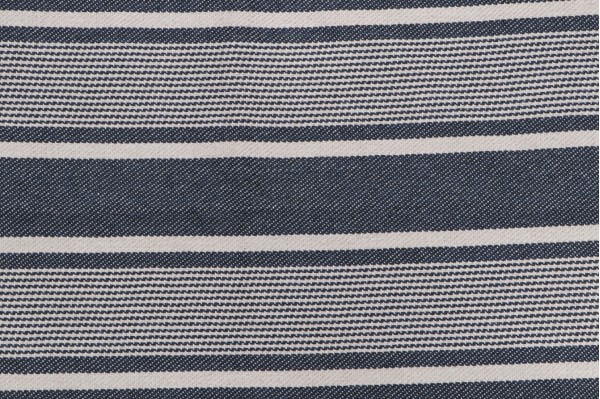 Fifty Woven Upholstery Fabric in Blue 