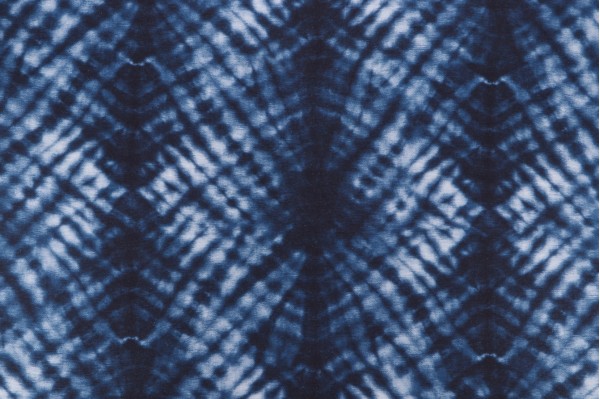 P Kaufmann Loni Printed Cotton Drapery Fabric in Indigo