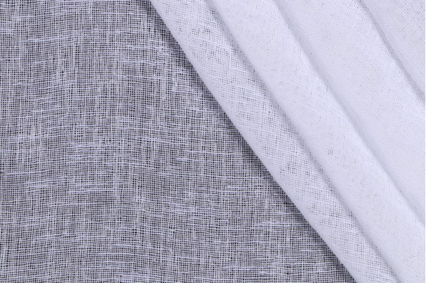 Click for Lino Textiles Athena Woven Sheer Drapery Fabric in White  Lino Textiles Athena Woven Sheer Drapery Fabric in White
