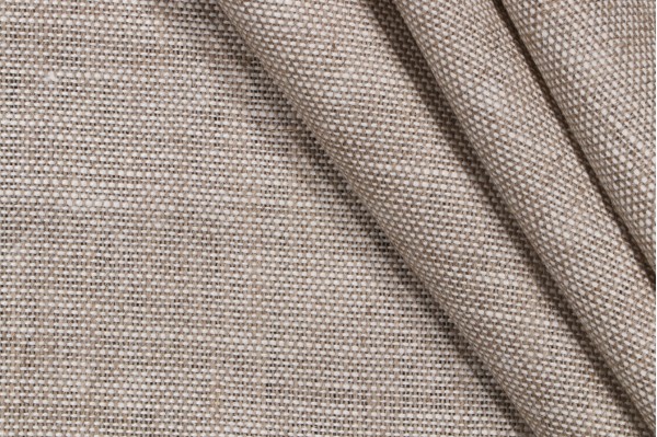 Lino Textiles Cheyenne Burlap Semi-Sheer Drapery Fabric in Oatmeal 
