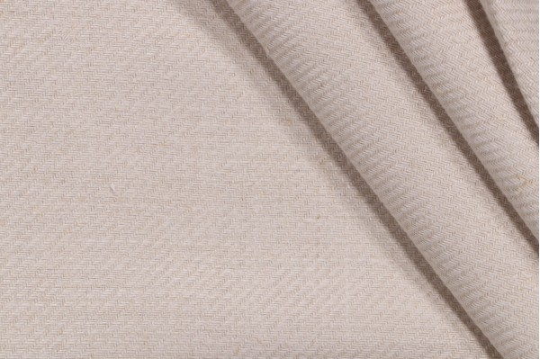 Lino Textiles Rafael Woven Decorator Fabric in Bone 