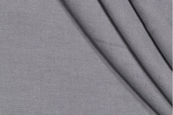 Libby Woven Linen Decorator Fabric in Fog
