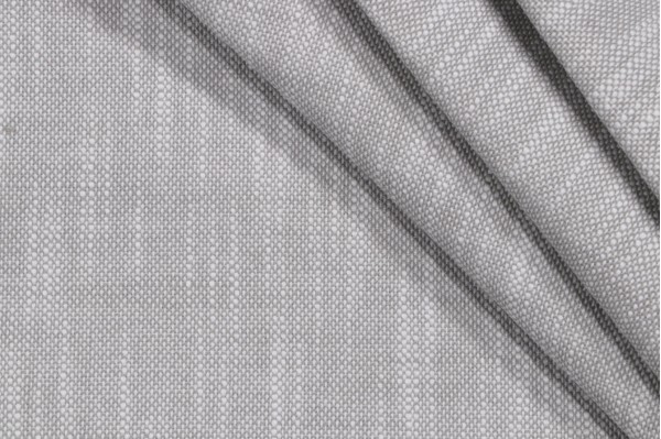 Rollo Woven Backed Upholstery Fabric in Silver