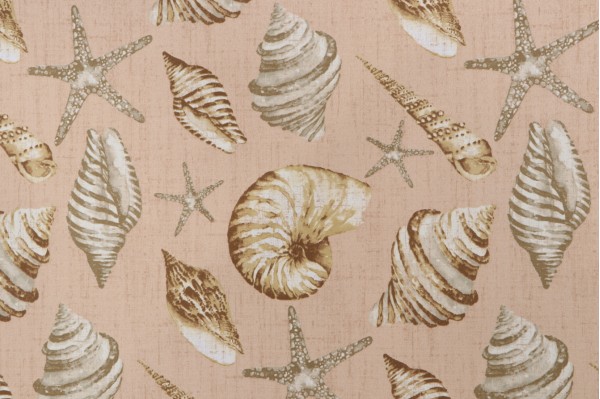 Sample of Richloom Nautique Printed Polyester Outdoor Fabric in Sierra 