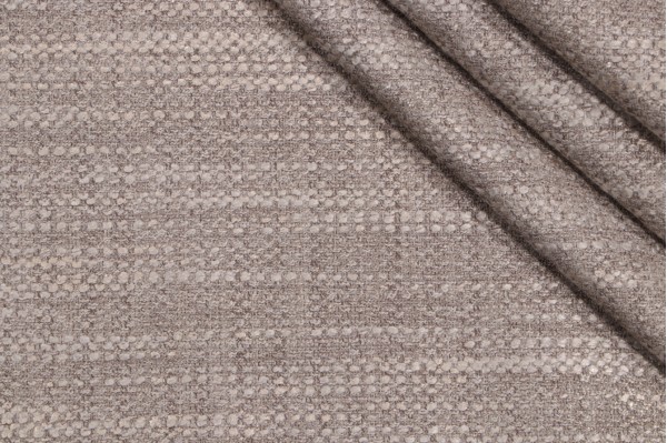 Sample of Guilty Pleasure Woven Glazed Upholstery Fabric in Stone 