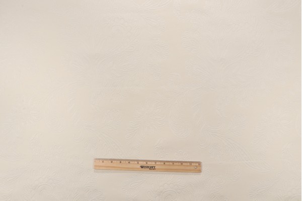 Scalamandre Westport Matelasse Upholstery Fabric in Natural