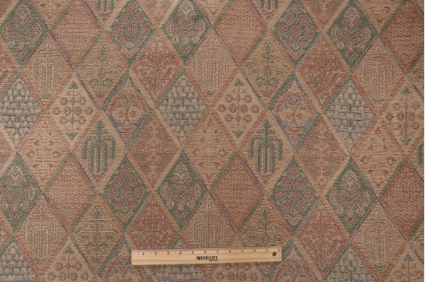 Scalamandre Santa Fe Chenille Tapestry Upholstery Fabric in Bayberry