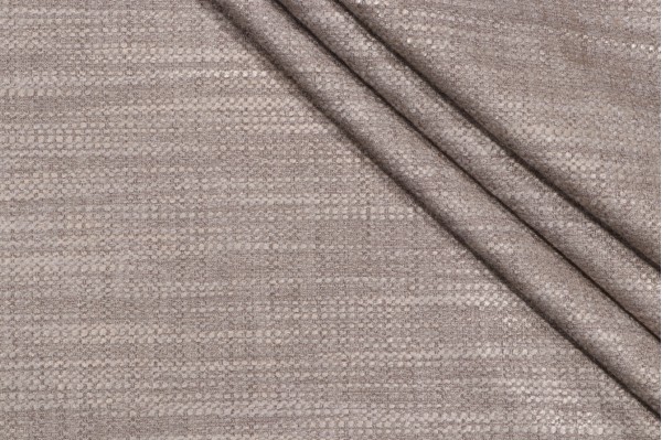 Sample of Guilty Pleasure Woven Glazed Upholstery Fabric in Stone 