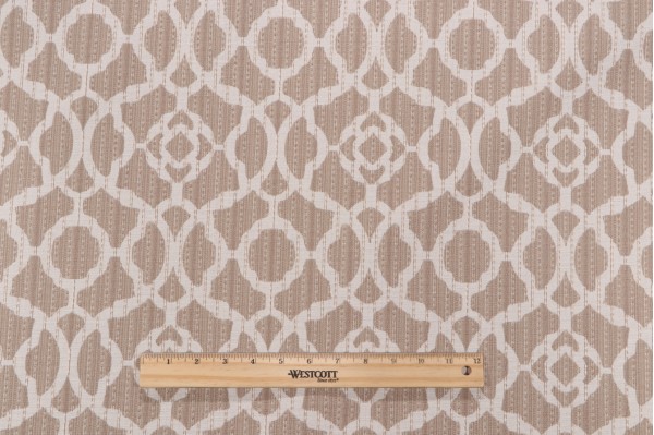 Jennifer Adams Samson Woven Upholstery Fabric in 13-Raffia for Covington