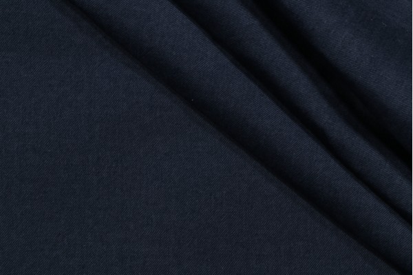 Jennifer Adams Millbrook Woven Backed Upholstery Fabric in 55-Navy for Covington