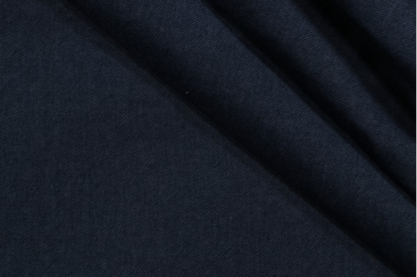 Jennifer Adams Millbrook Woven Backed Upholstery Fabric in 55-Navy for Covington