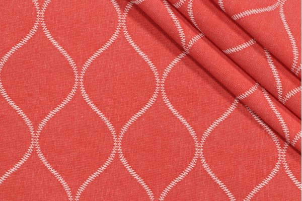 Click for 5.25 Yards Covington Oh Gee Woven Decorator Fabric in 340-Mandarin Covington Oh Gee Woven Decorator Fabric in 340-Mandarin