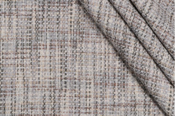 Covington Onassis Woven Upholstery Fabric in 615-Steele Brown
